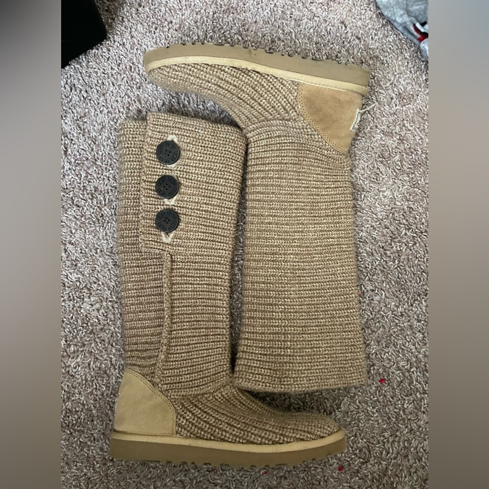 UGG sock boots size 8